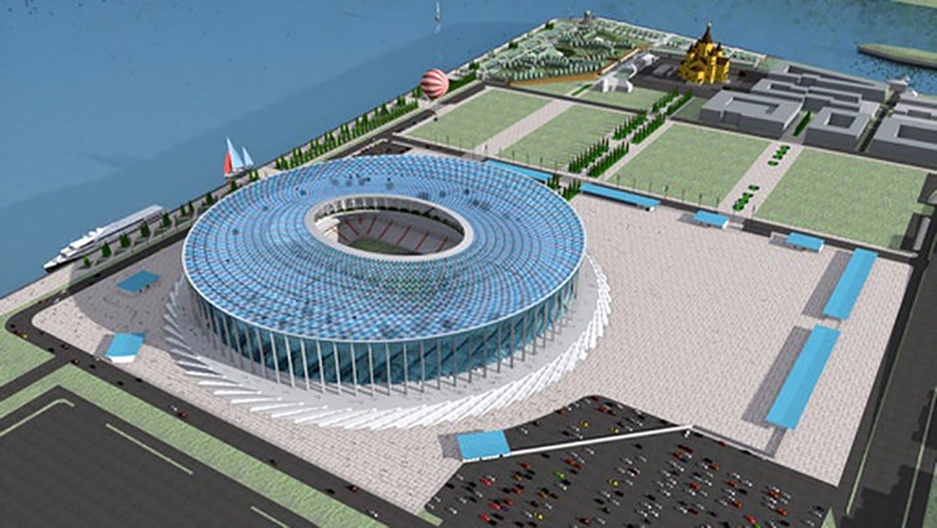 Партнер компании «Металлоптторг» выиграл тендер на поставку  продукции для строительства стадиона в Нижнем Новгороде к Чемпионату мира по футболу 2018 года
