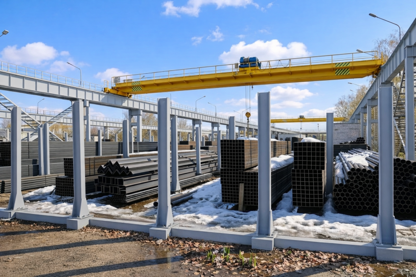 Логистические центры «Металлоптторг»: надёжная защита металлопроката в сезон паводков